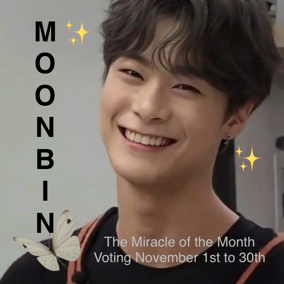 Recent activity shot of Moonbin (ASTRO)