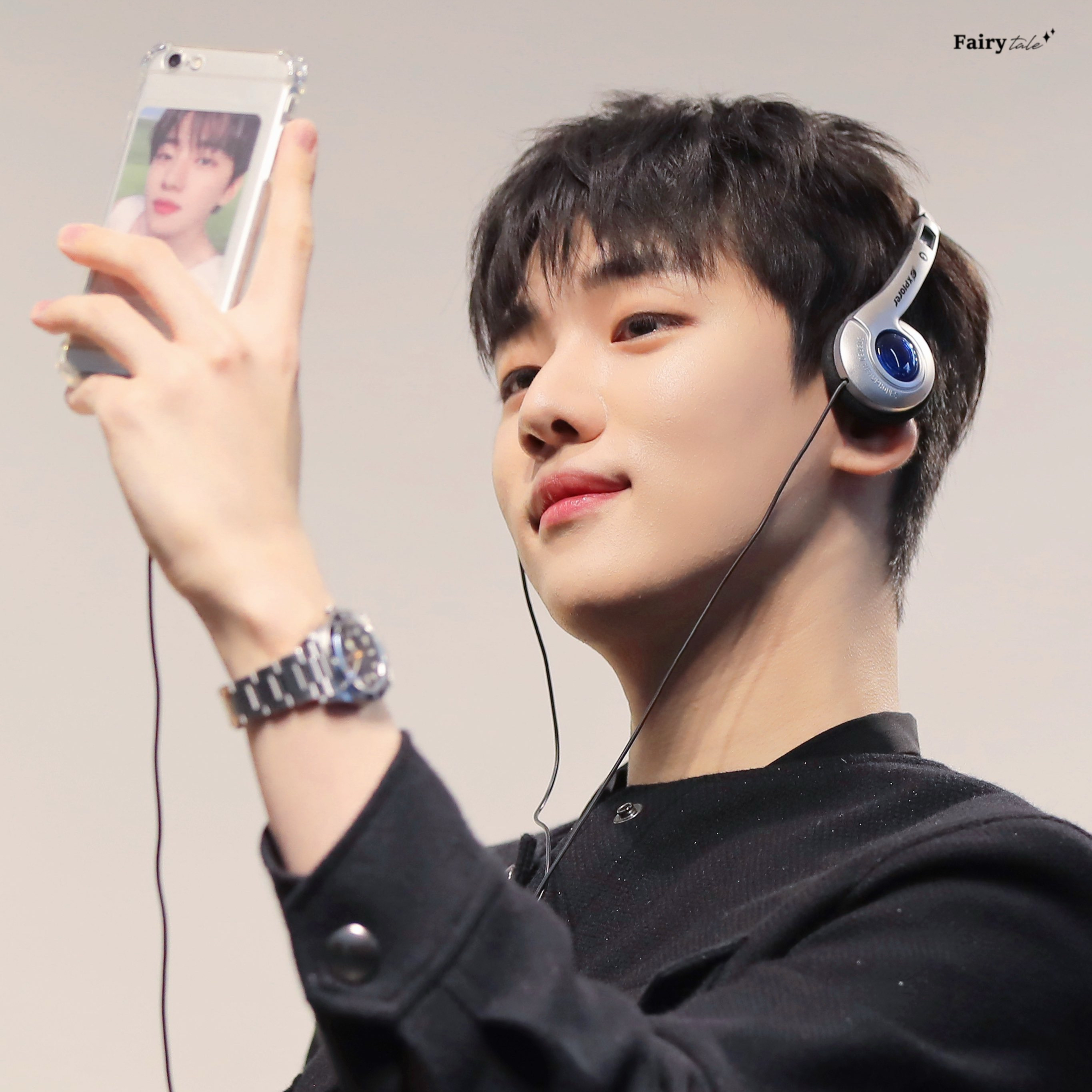 A moment captured by Jaechan (DKZ)'s fan