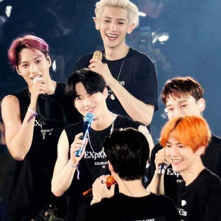 Recent activity shot of EXO