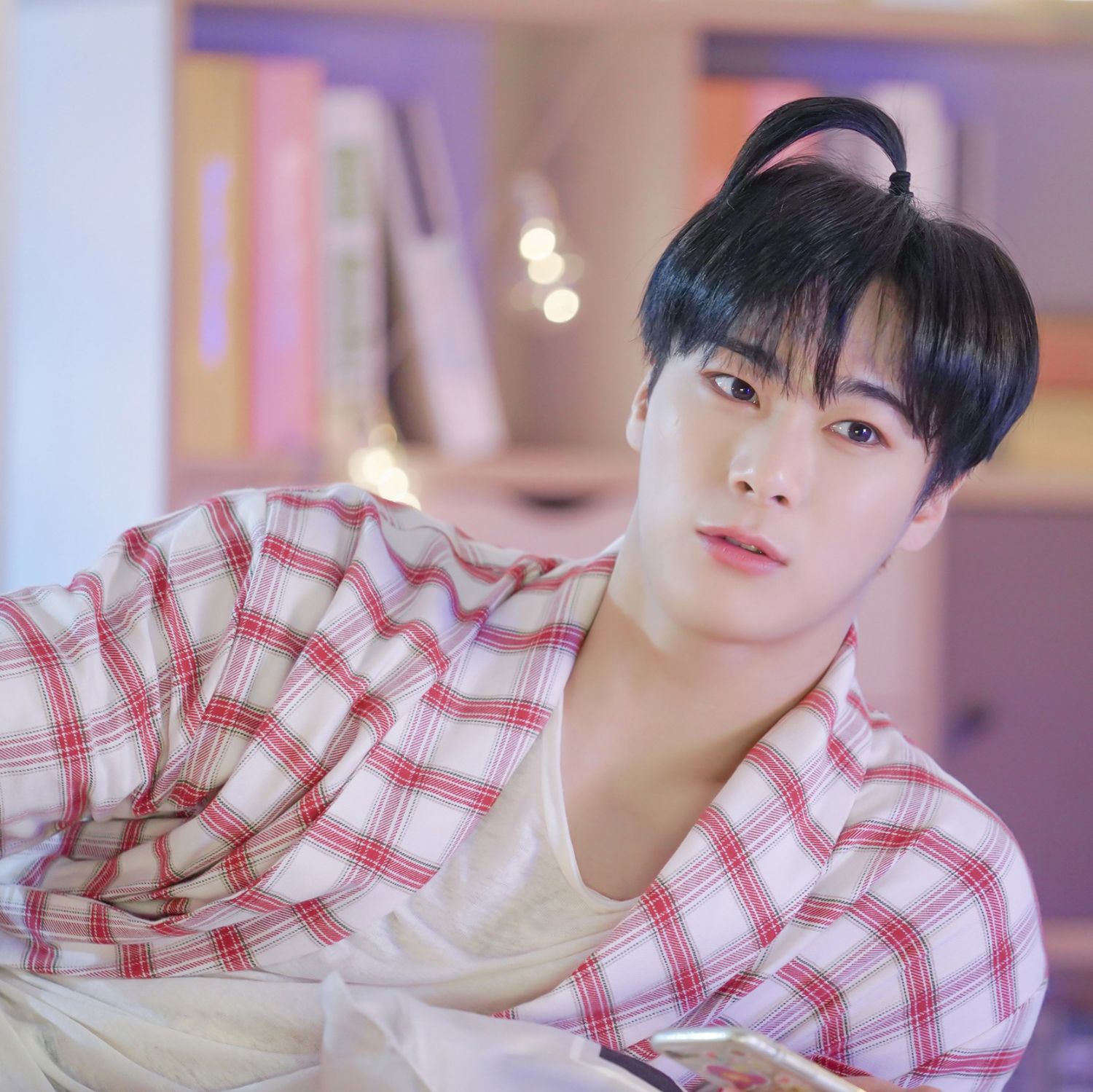 Recent activity shot of Moonbin (ASTRO)