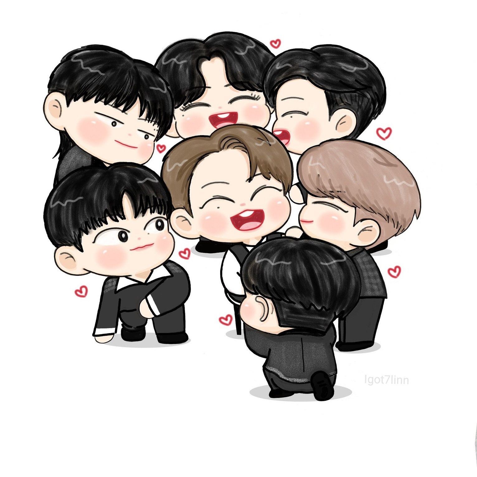 Potret di balik layar GOT7