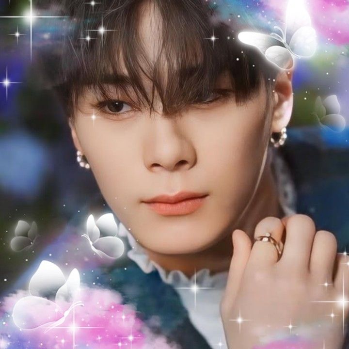 Recent activity shot of Moonbin (ASTRO)