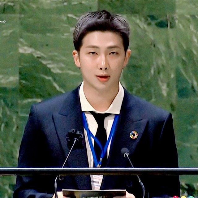 Recent activity shot of RM (BTS)