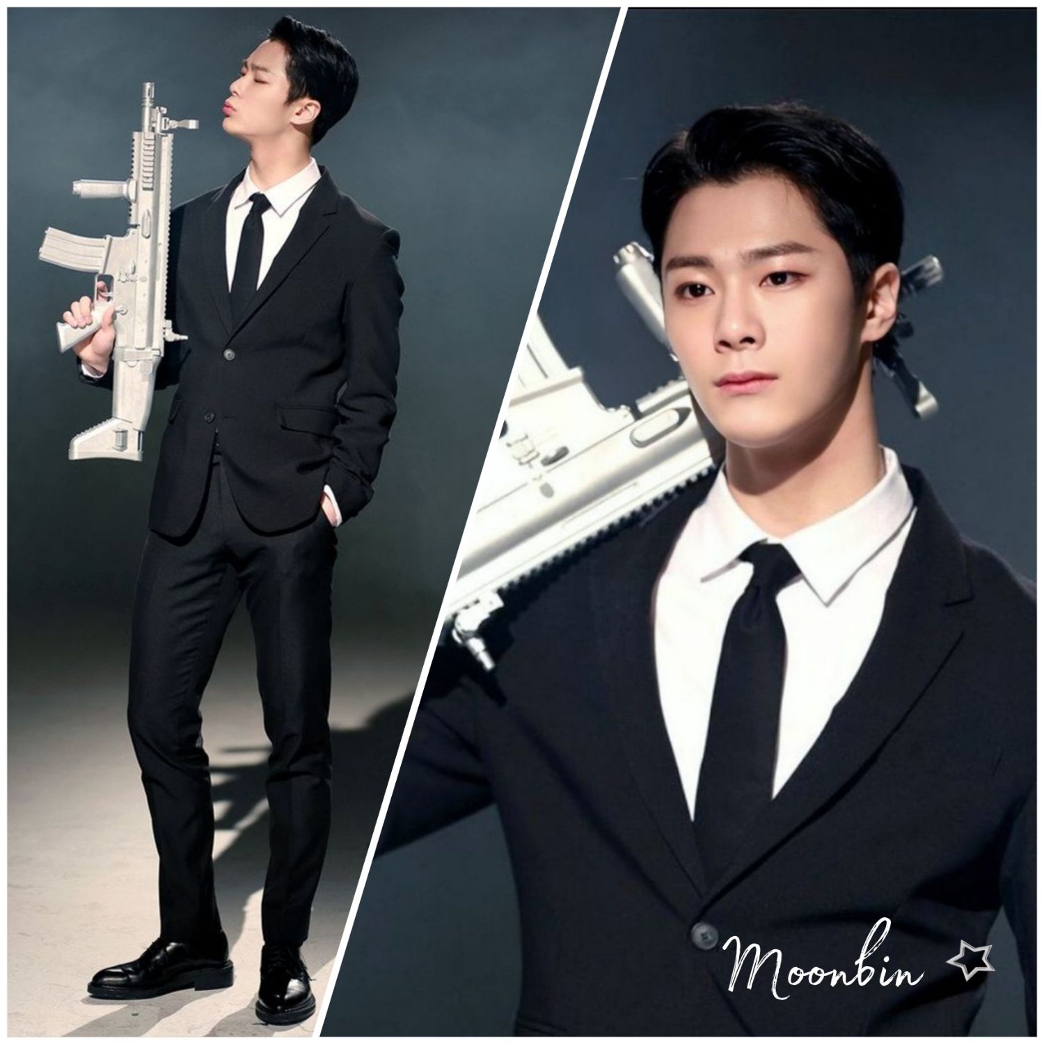 A moment captured by Moonbin (ASTRO)'s fan