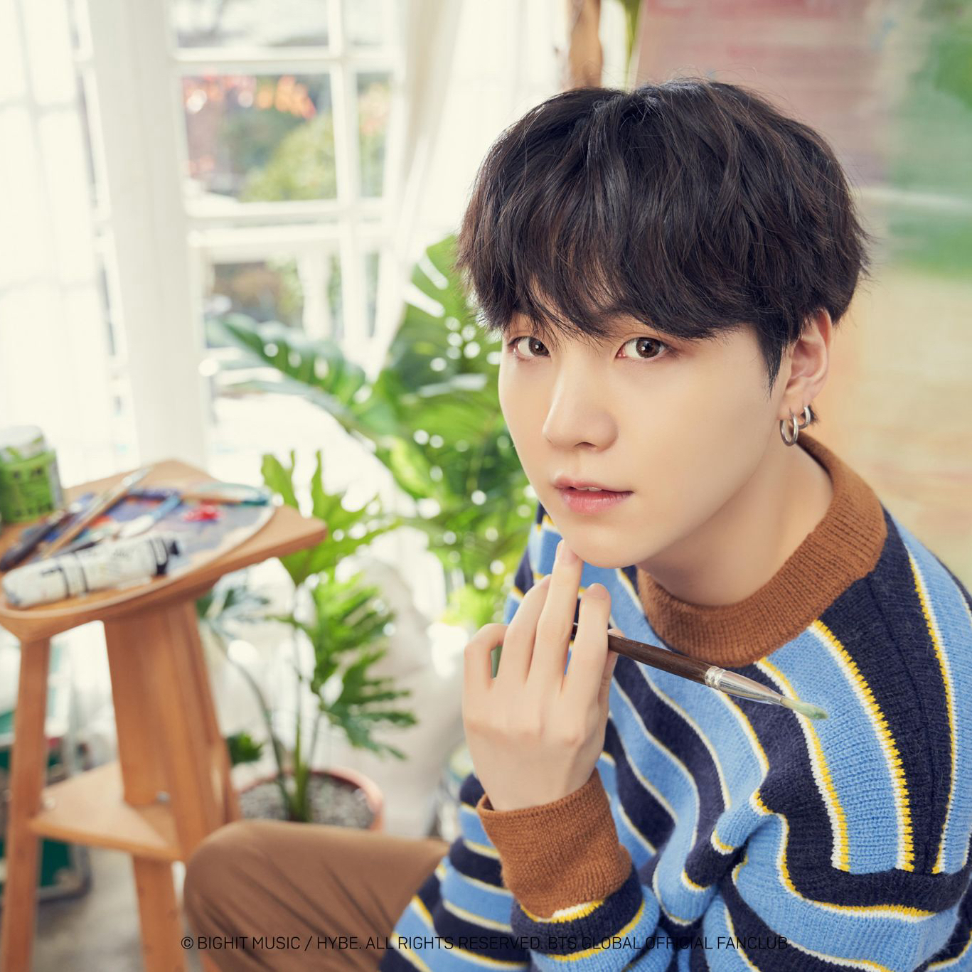 Recent activity shot of SUGA (BTS)