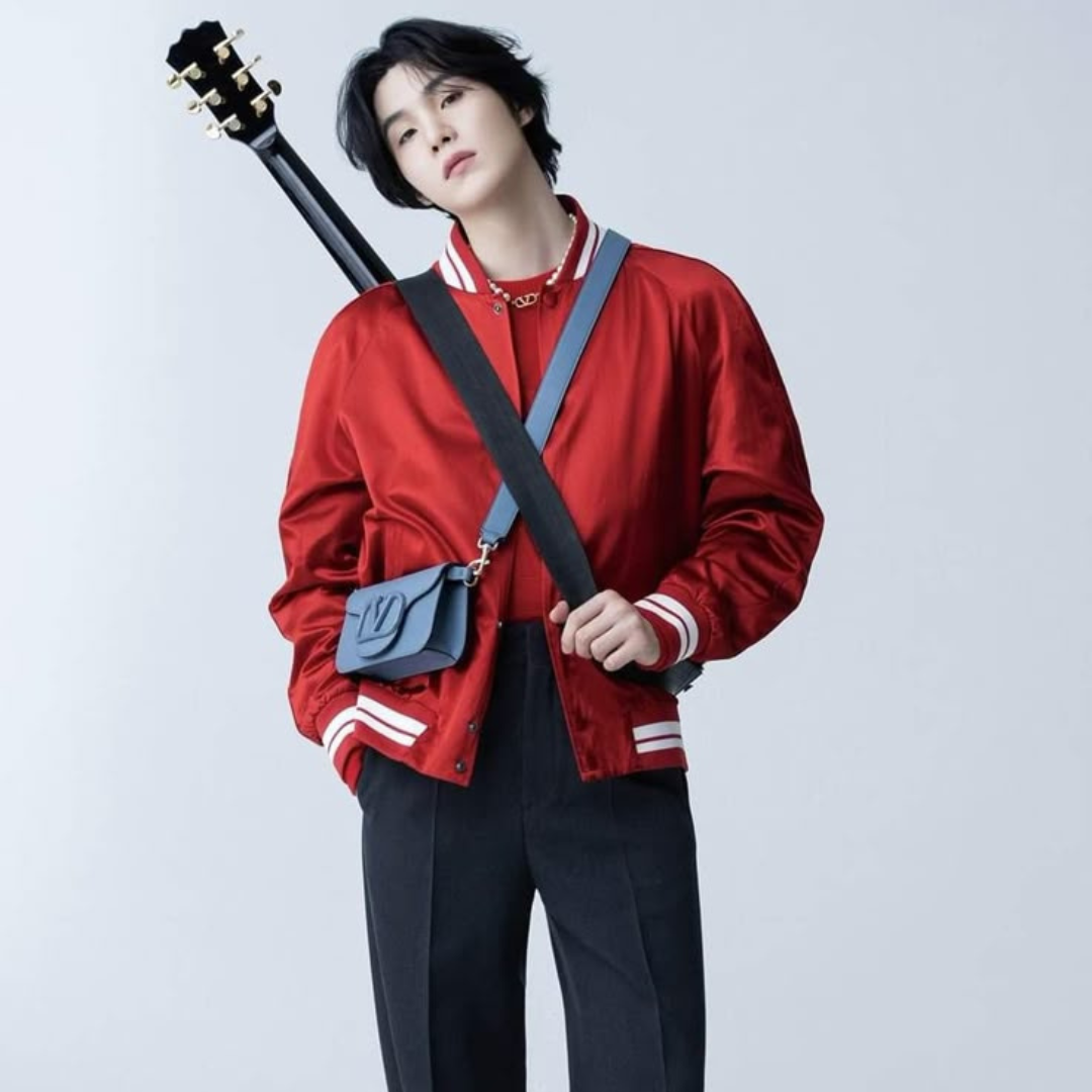 Recent activity shot of SUGA (BTS)
