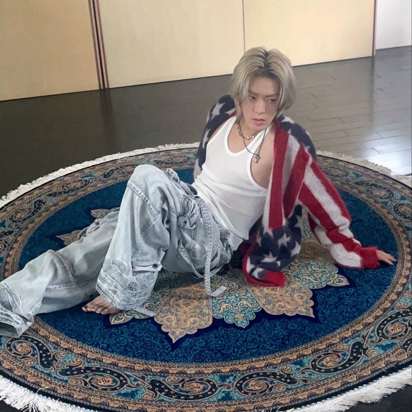 Recent activity shot of Yuta (NCT 127)