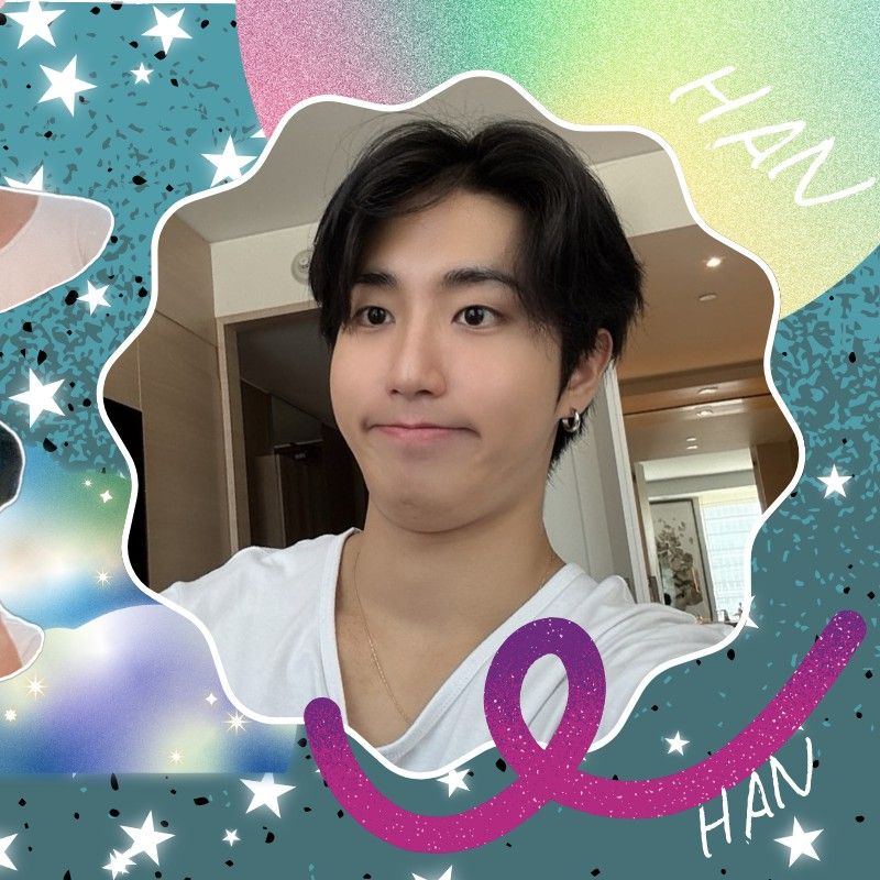 A moment captured by HAN (Stray Kids)'s fan