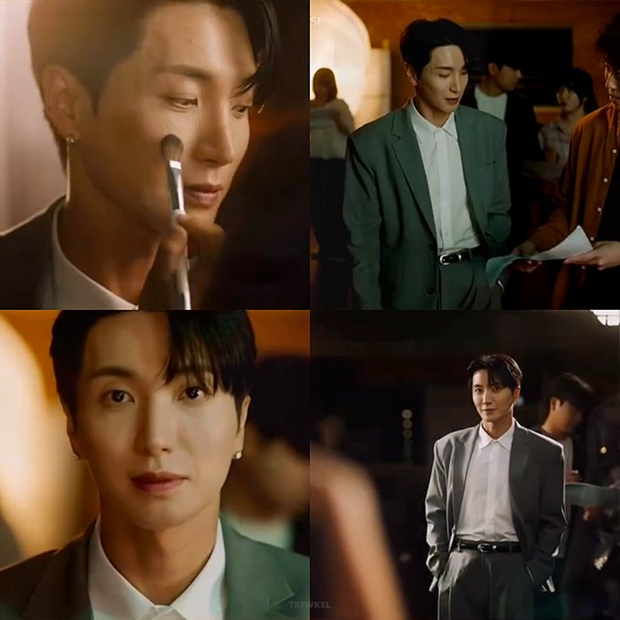Behind-the-scenes cut of Leeteuk (Super Junior)
