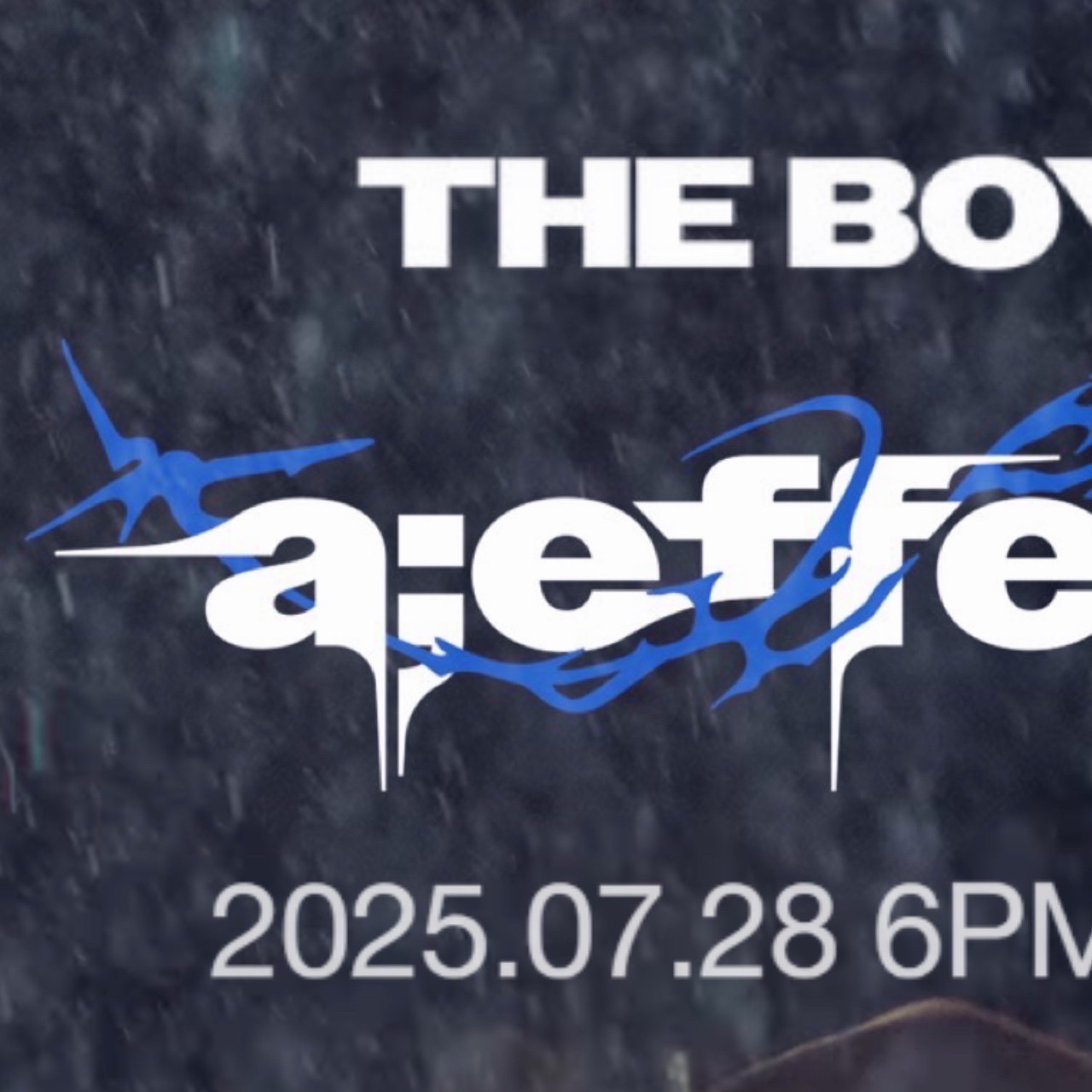Behind-the-scenes cut of Hyunjae (THE BOYZ)