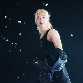 Recent activity shot of Felix (Stray Kids)