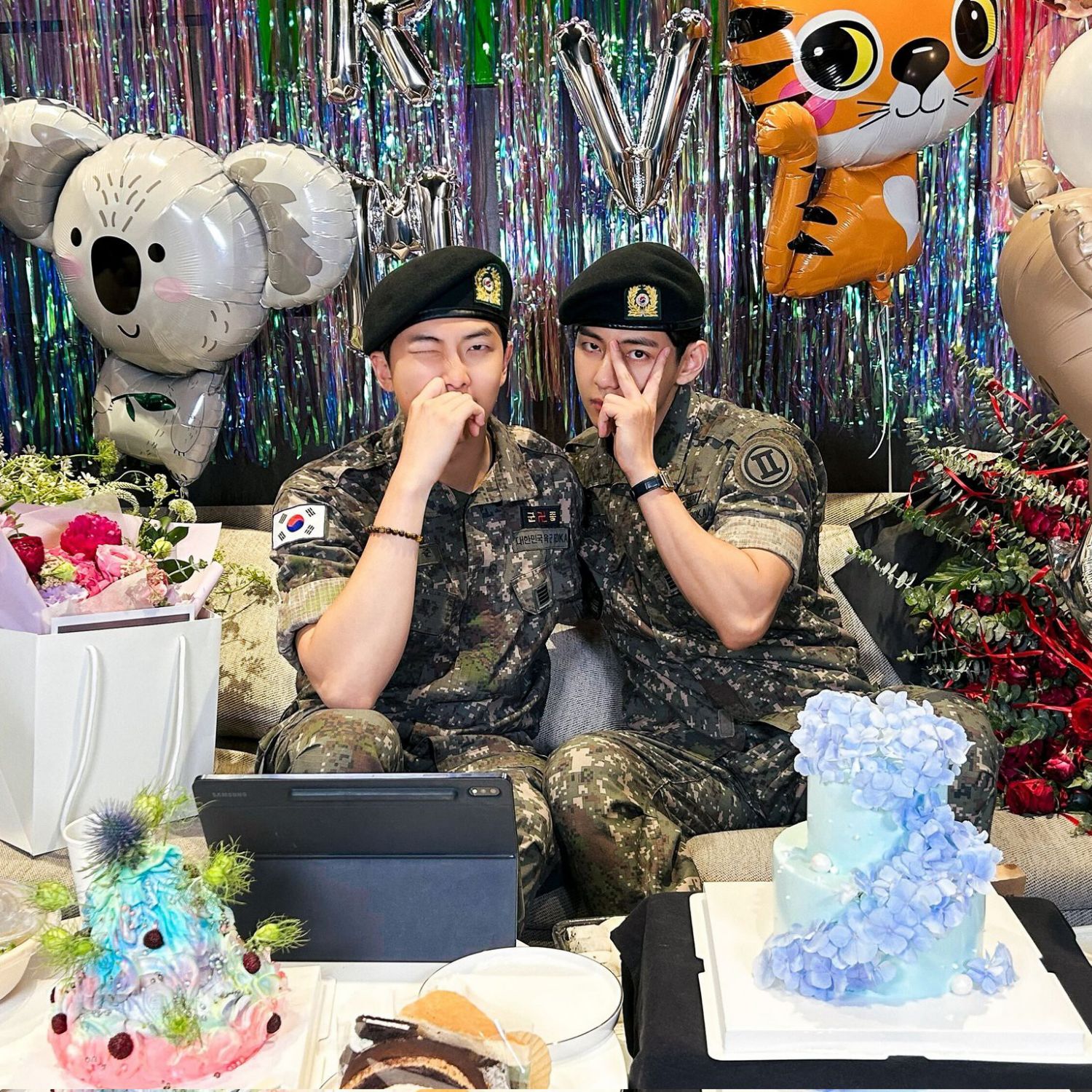 RM (防彈少年團)粉絲拍下的瞬間