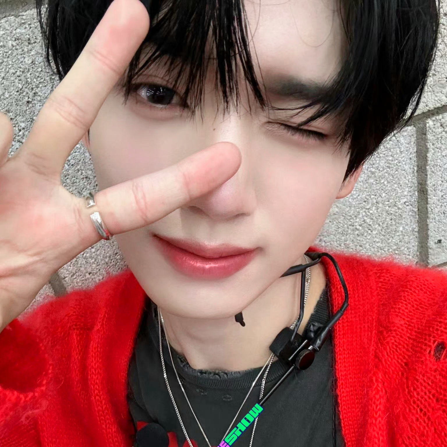Recent activity shot of Han Yujin (ZEROBASEONE)