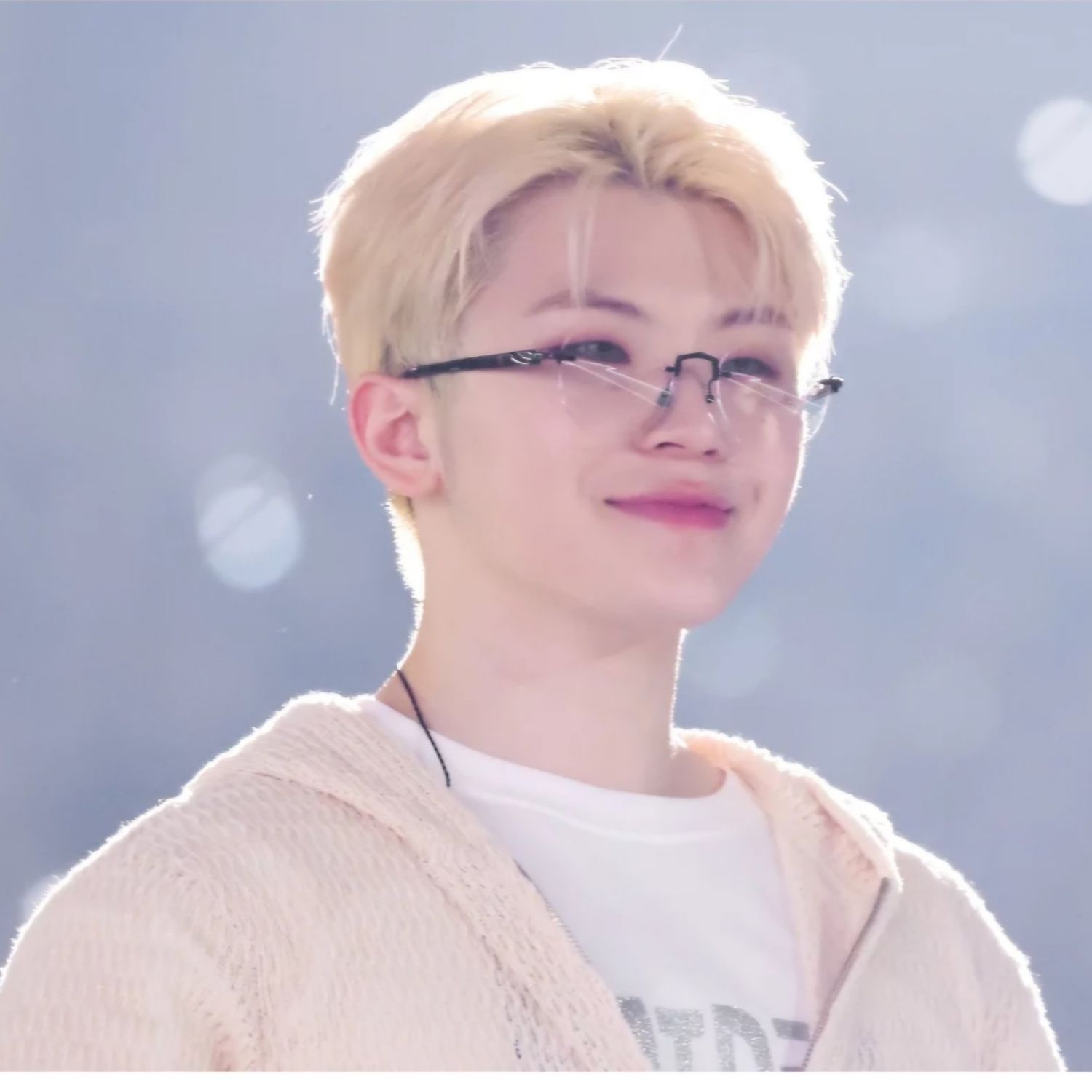 A moment captured by Woozi (SEVENTEEN)'s fan