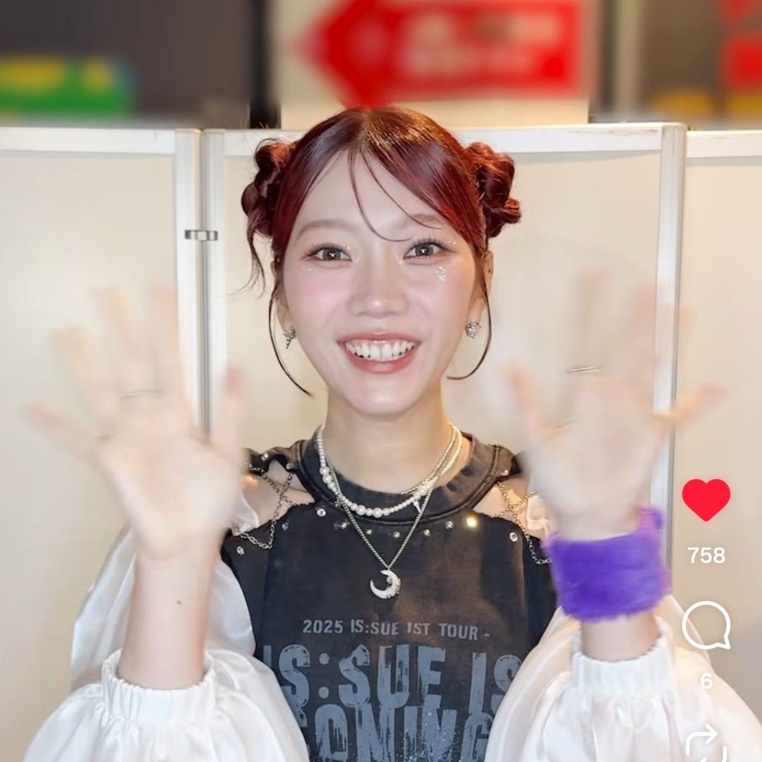 A moment captured by Sakaguchi Rino (IS:SUE)'s fan