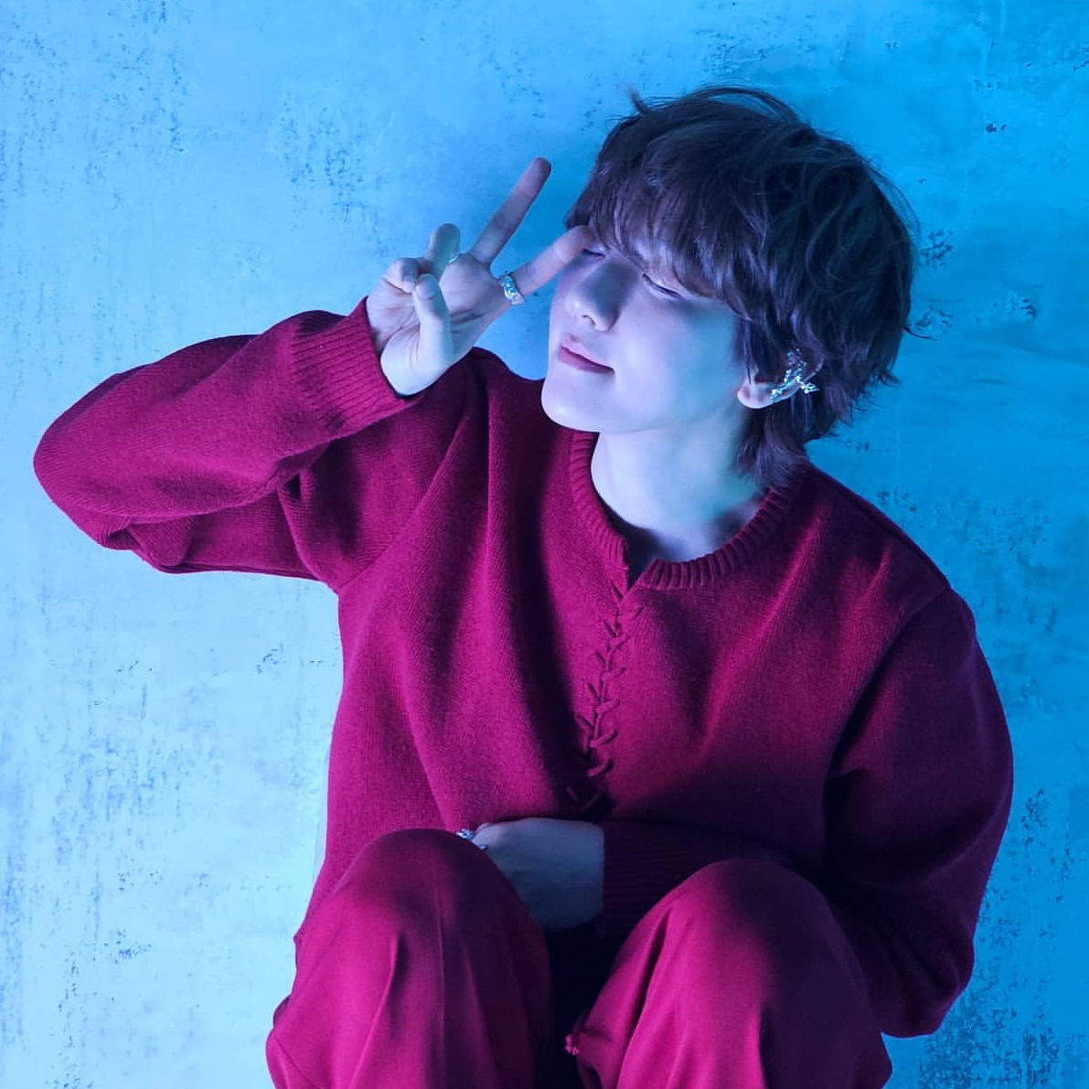 Behind-the-scenes cut of Baekhyun (EXO)