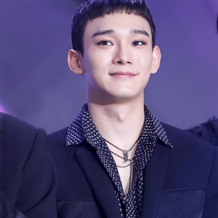 Recent activity shot of Chen (EXO)