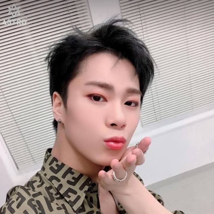 Recent activity shot of Moonbin (ASTRO)
