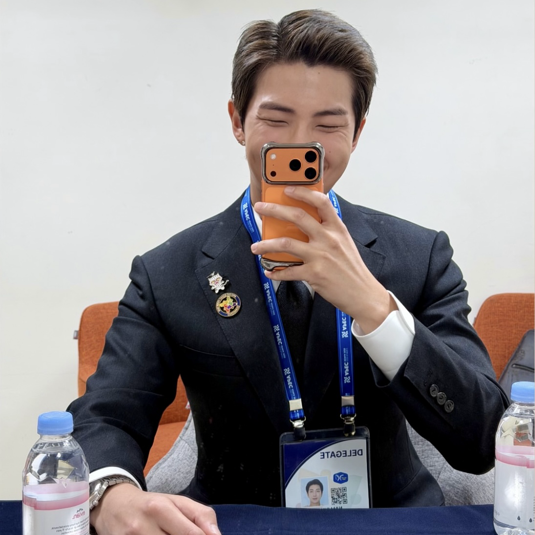 Recent activity shot of RM (BTS)