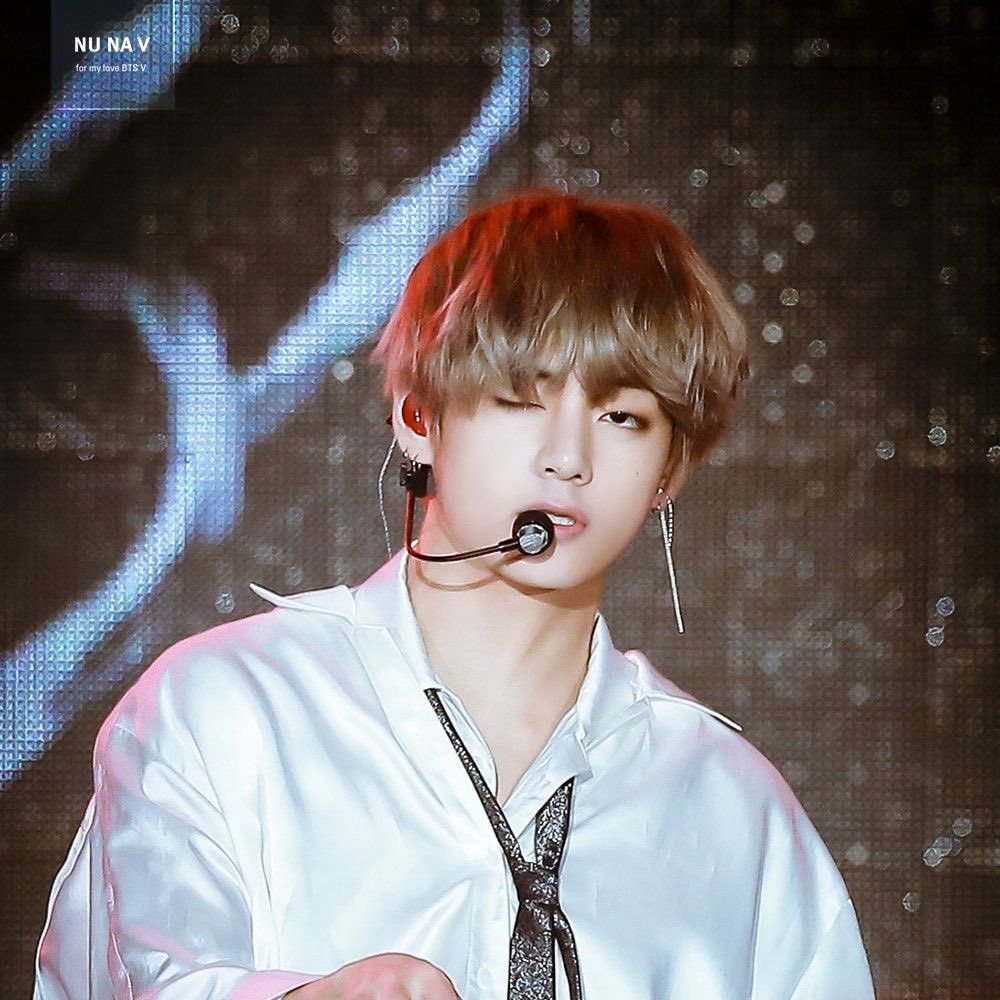Recent activity shot of V (BTS)