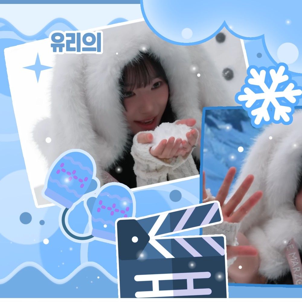 チョ・ユリの舞台裏ショット