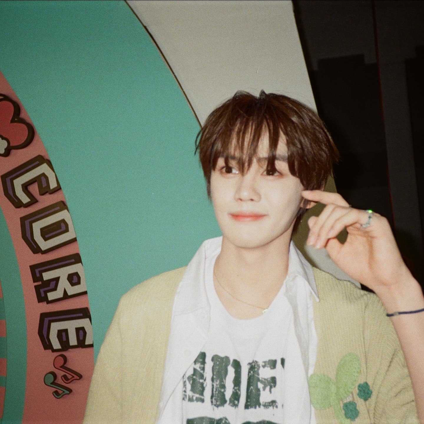 Recent activity shot of Kim Gyuvin (ZEROBASEONE)