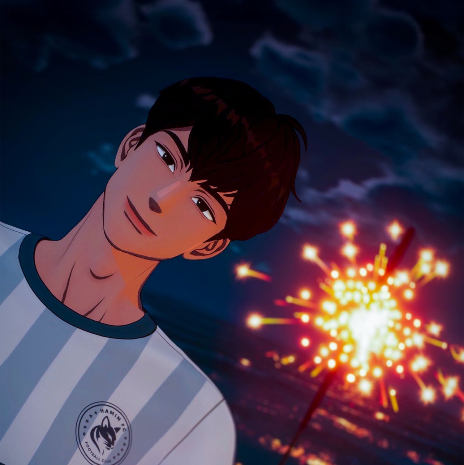 A moment captured by PLAVE's fan