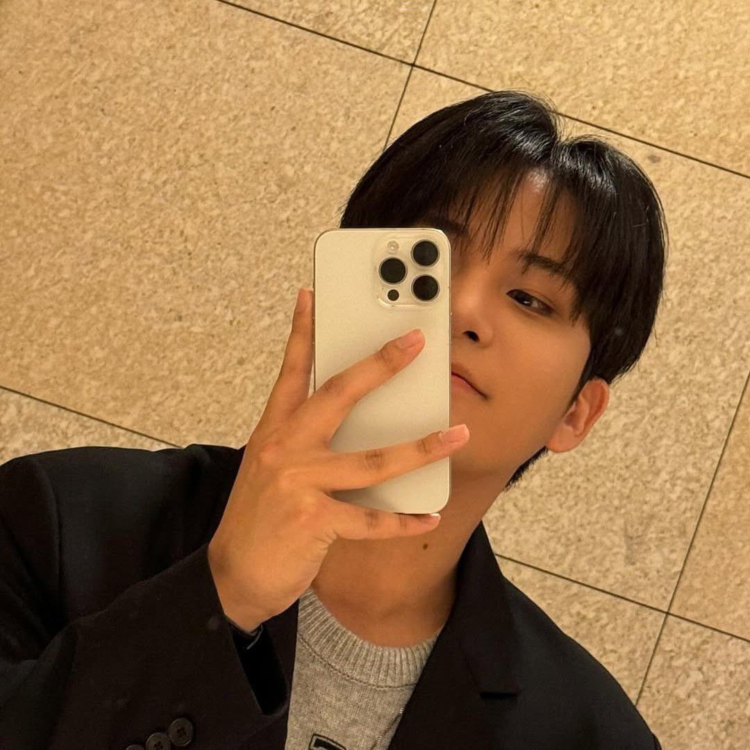A moment captured by Jongho (ATEEZ)'s fan