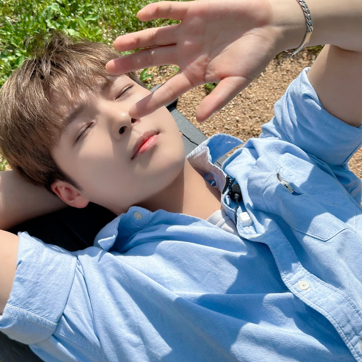 Recent activity shot of Choi JunSeong (GHOST9)