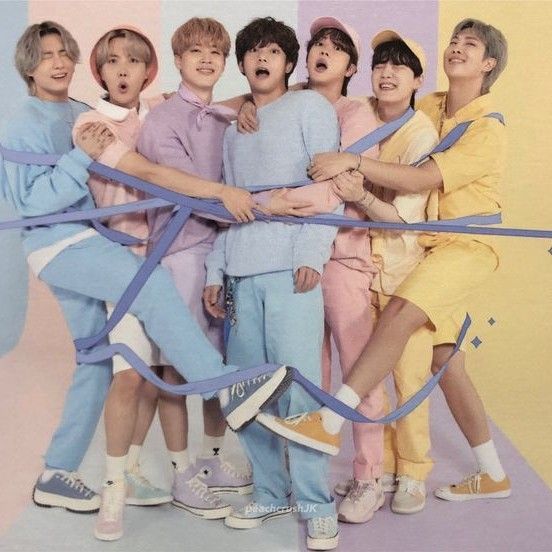 防弹少年团粉丝拍下的瞬间