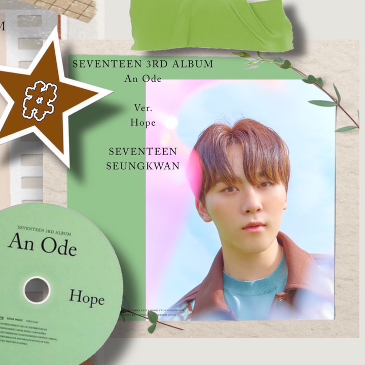 Recent activity shot of Seungkwan (SEVENTEEN)