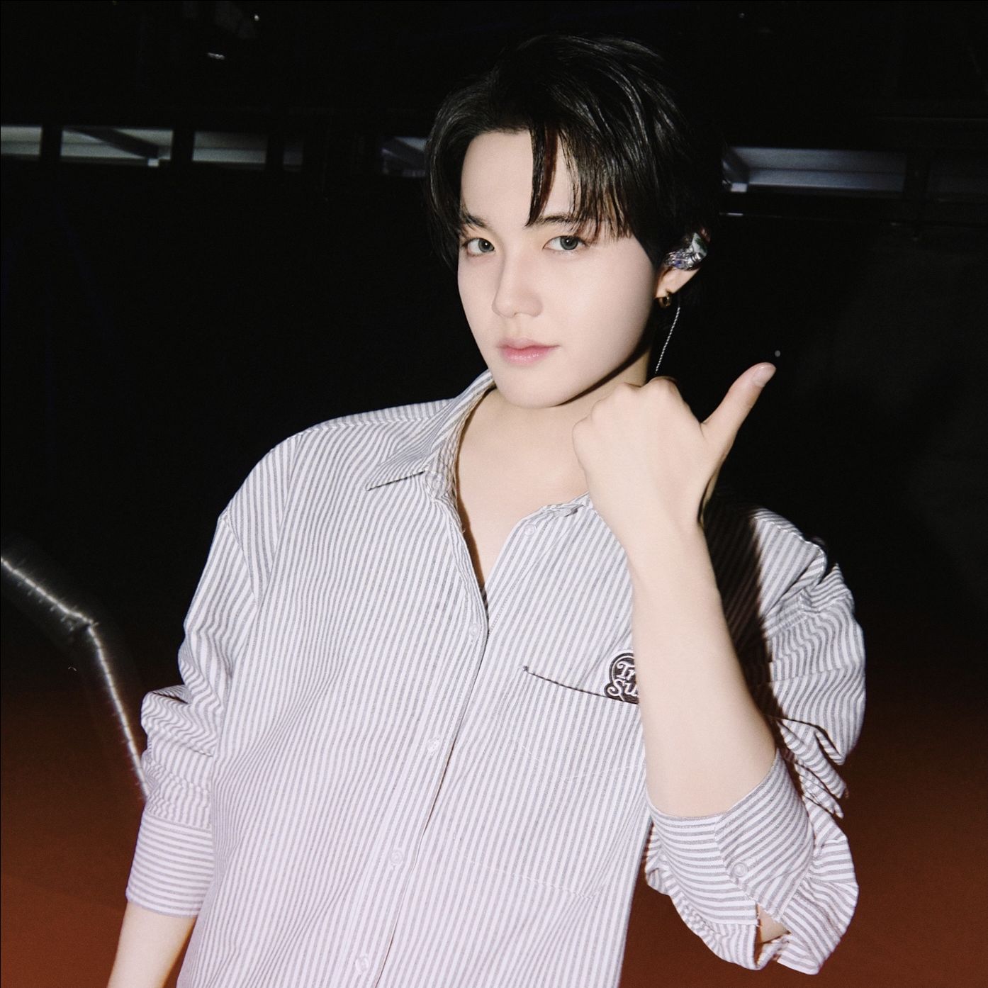 A moment captured by Doyoung (TREASURE)'s fan