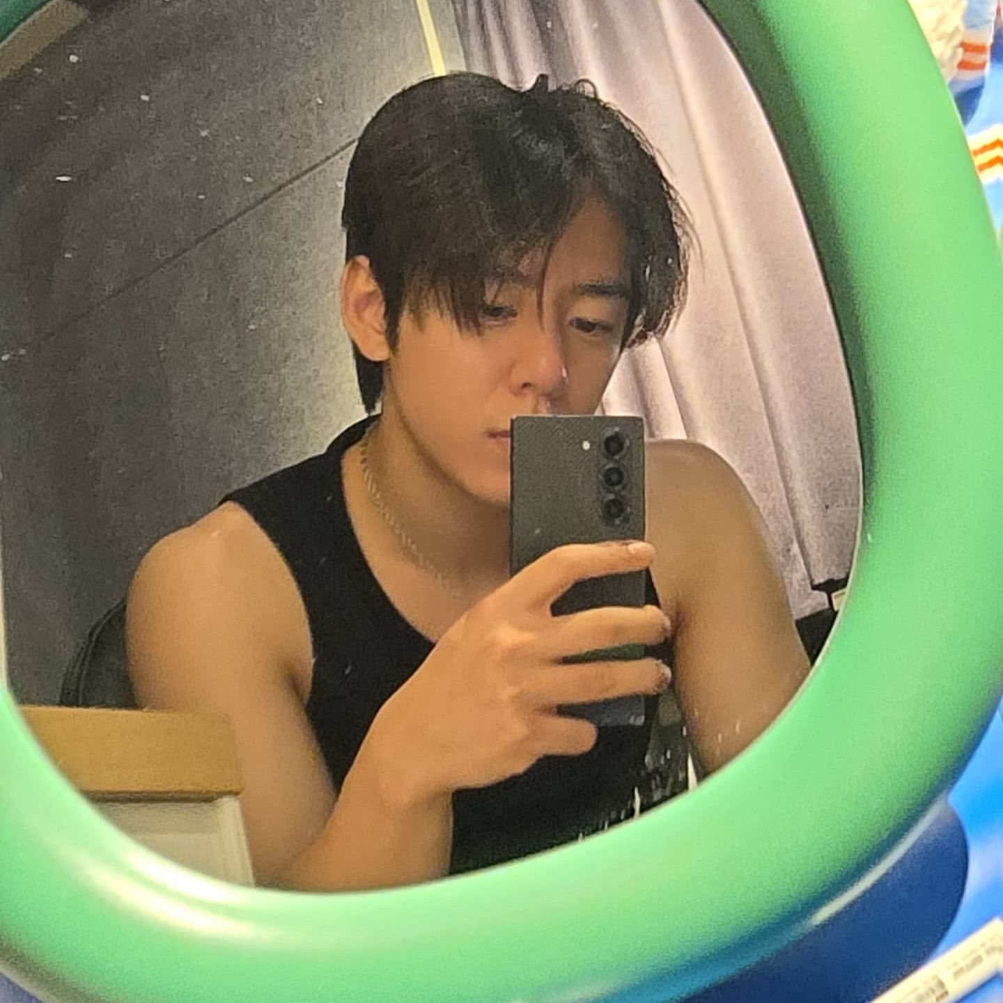 Recent activity shot of Daehyun (B.A.P)