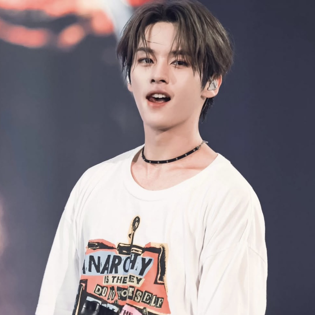 A moment captured by Lee Know (Stray Kids)'s fan