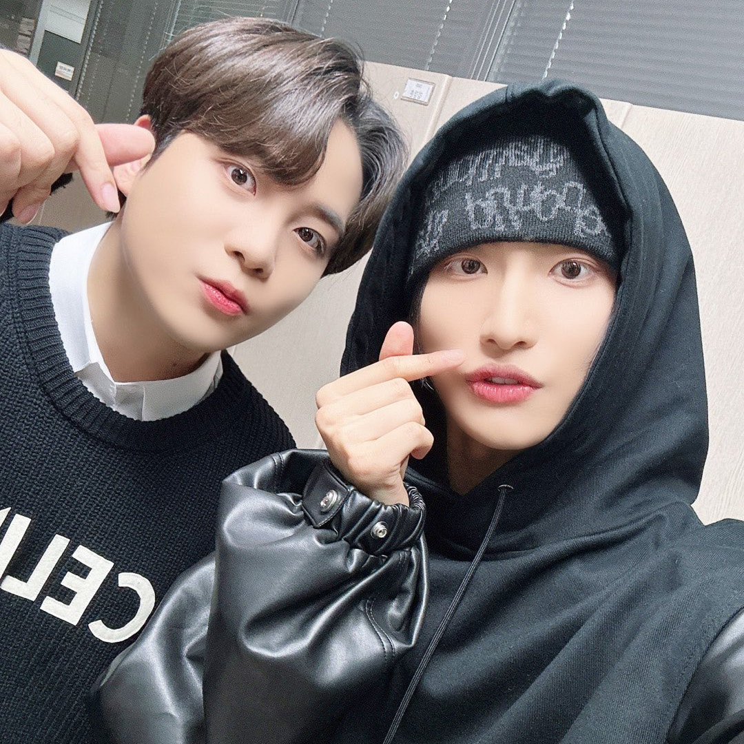 A moment captured by Seonghwa (ATEEZ)'s fan