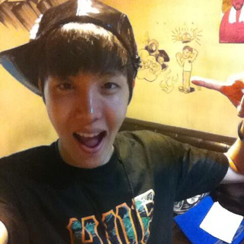 A moment captured by j-hope (BTS)'s fan