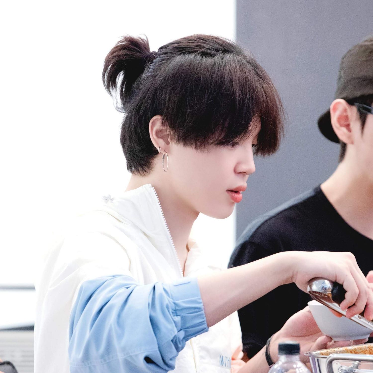 A moment captured by Jimin (BTS)'s fan