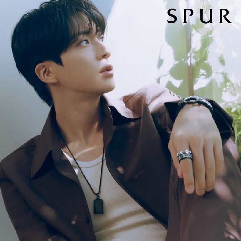 Recent activity shot of Jin (BTS)