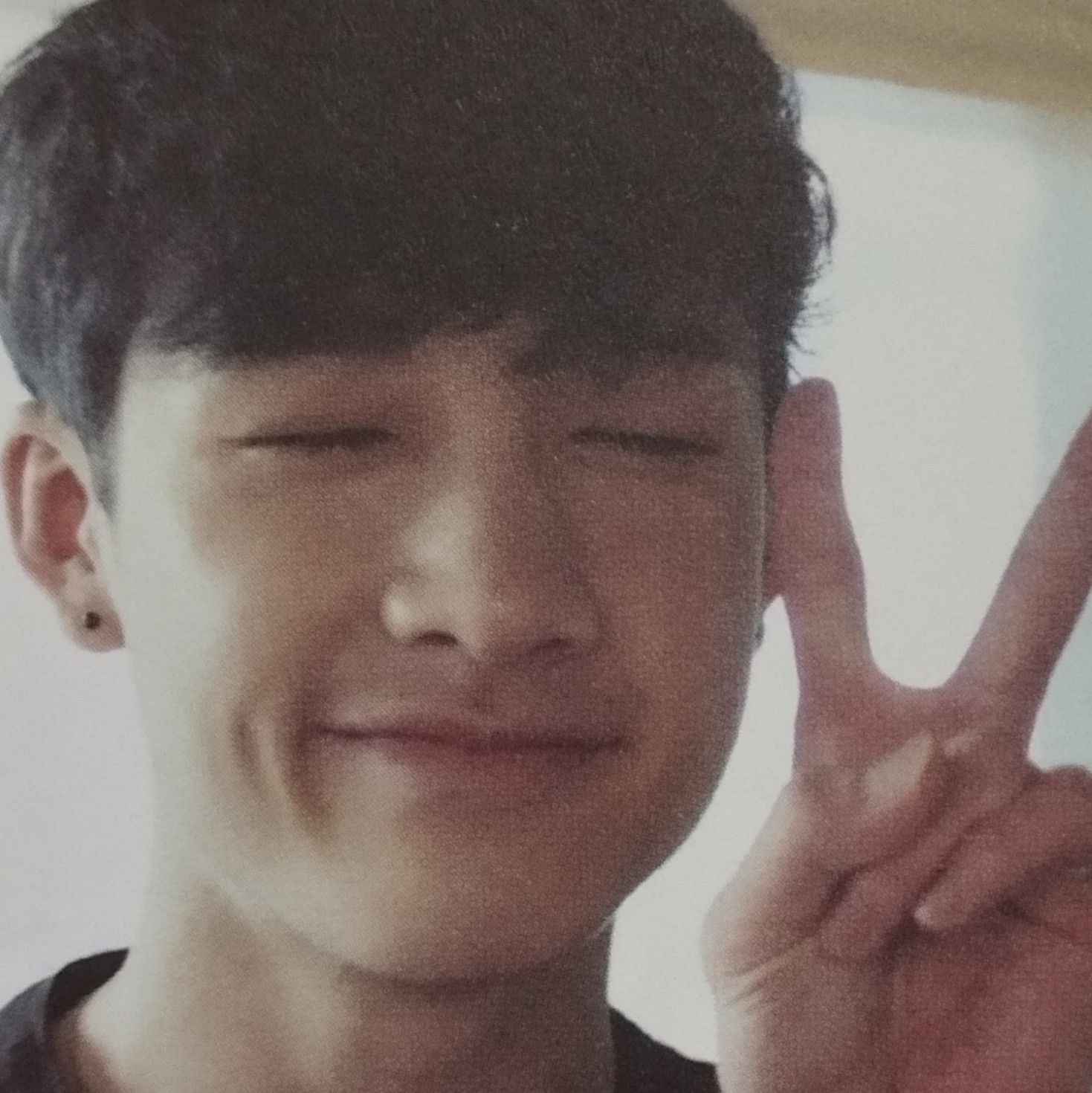 A moment captured by Bang Chan (Stray Kids)'s fan