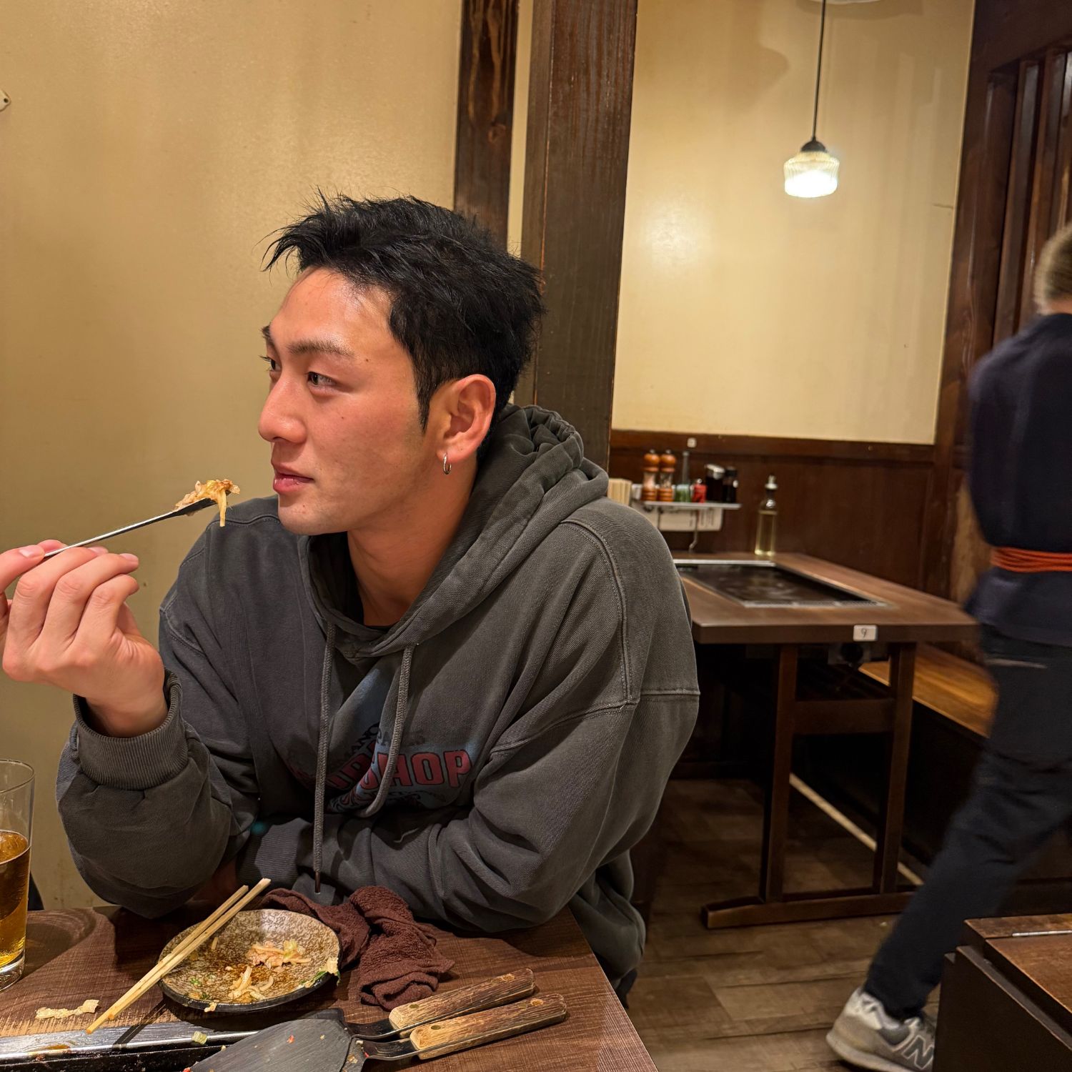 Recent activity shot of Baekho