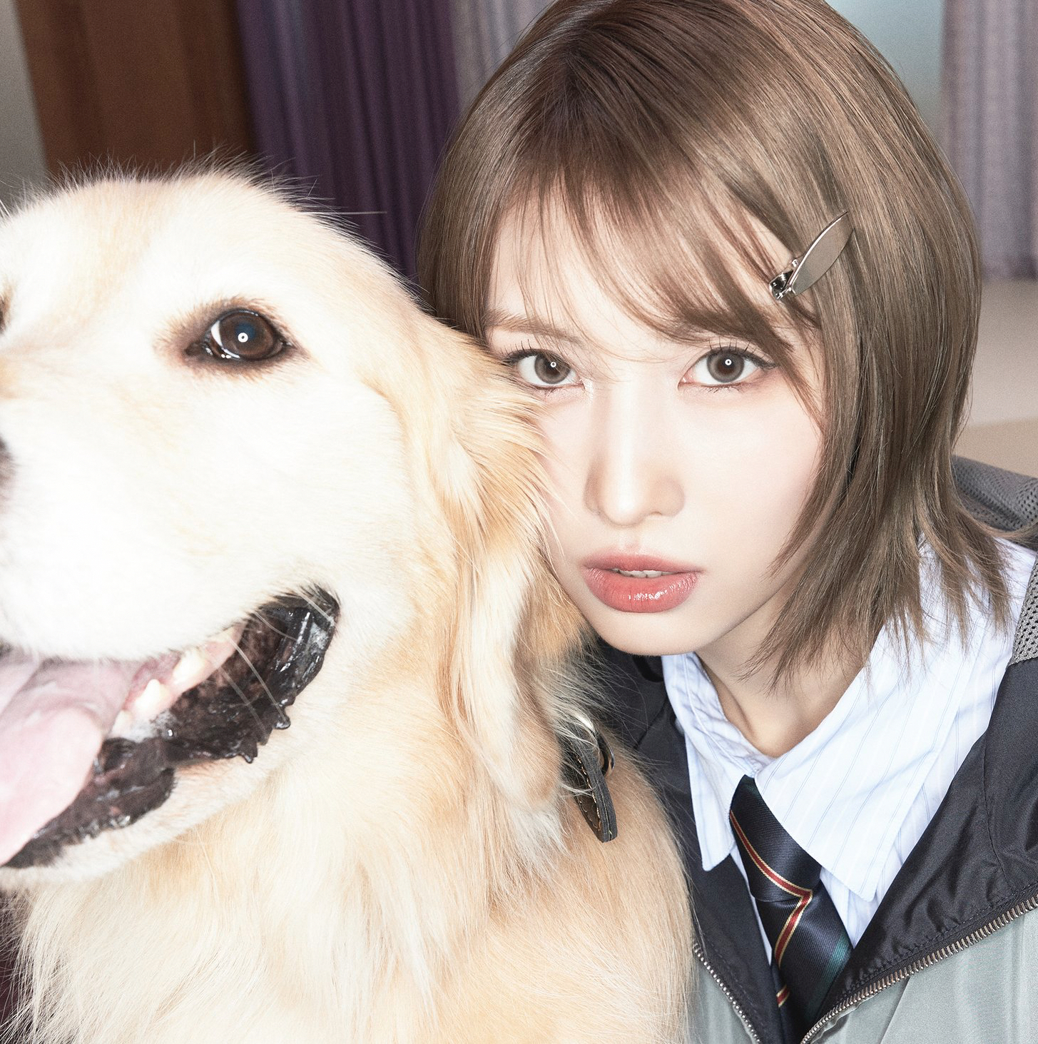 모모 (TWICE)의 비하인드 컷