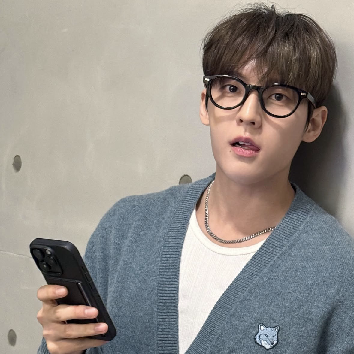 Recent activity shot of Lee Minhyuk (BTOB)