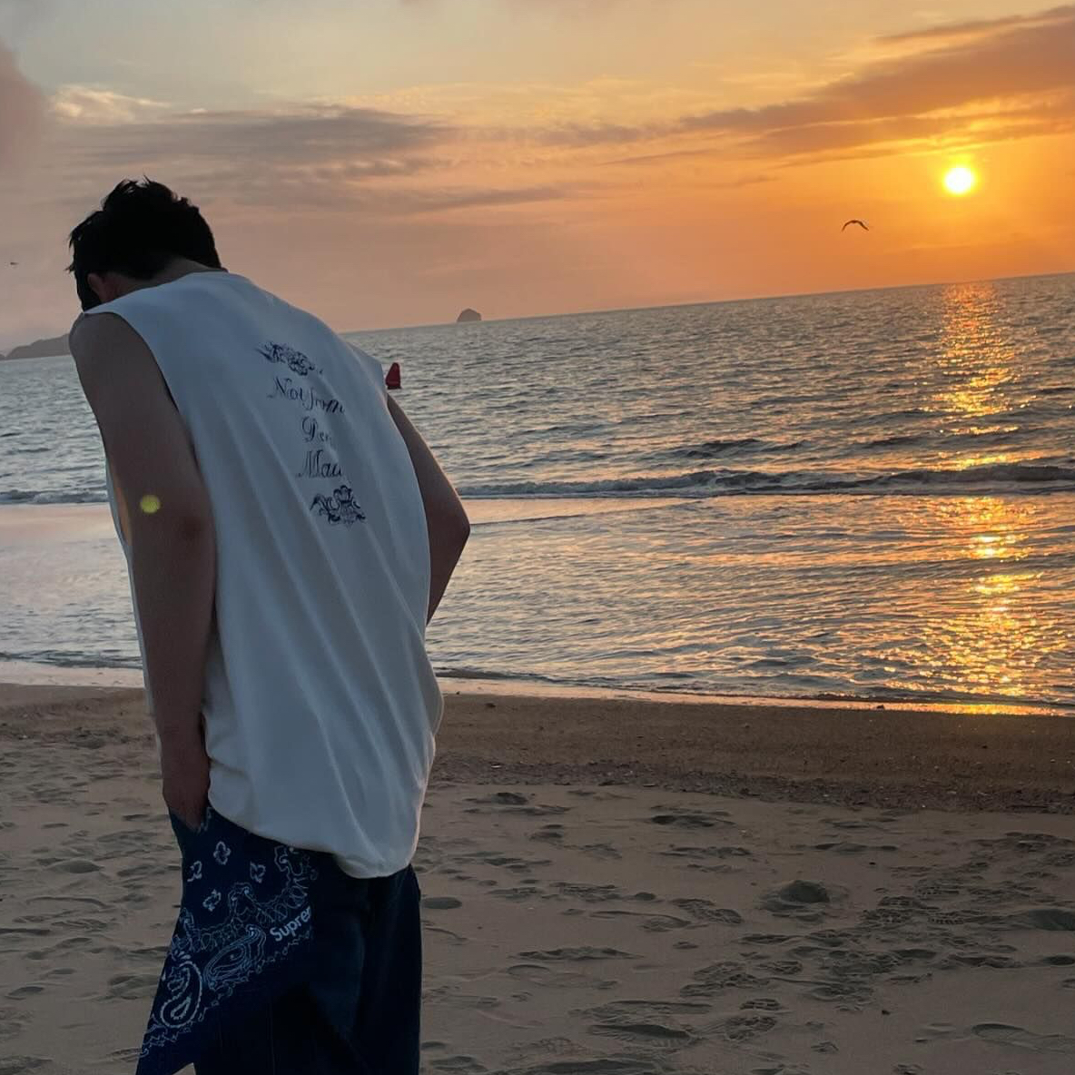 A moment captured by Kim Yohan (WEi)'s fan