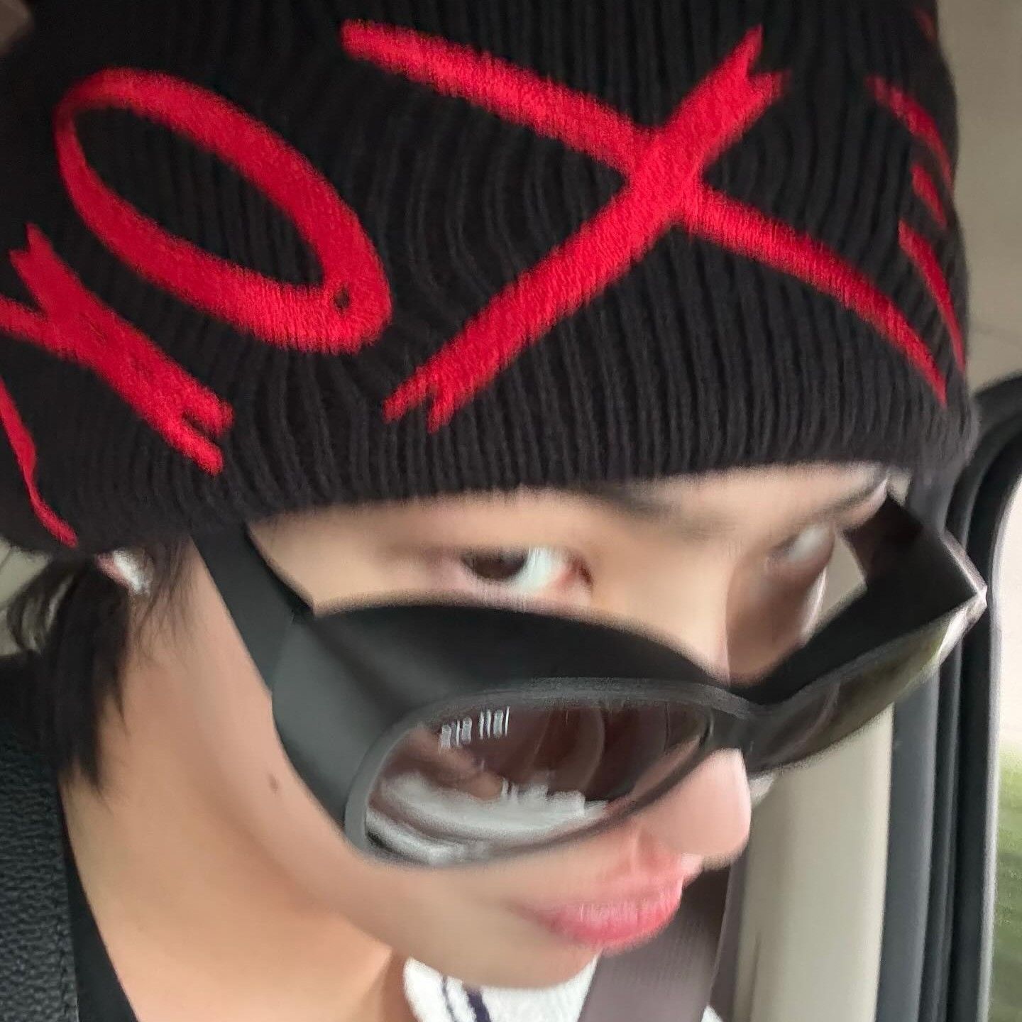 A moment captured by Mingi (ATEEZ)'s fan