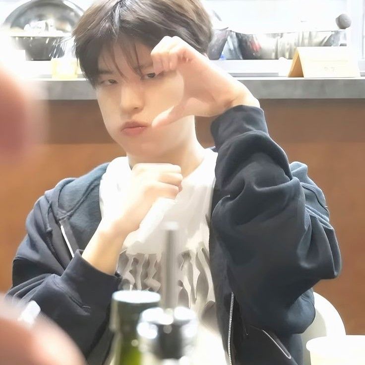 A moment captured by Seungmin (Stray Kids)'s fan