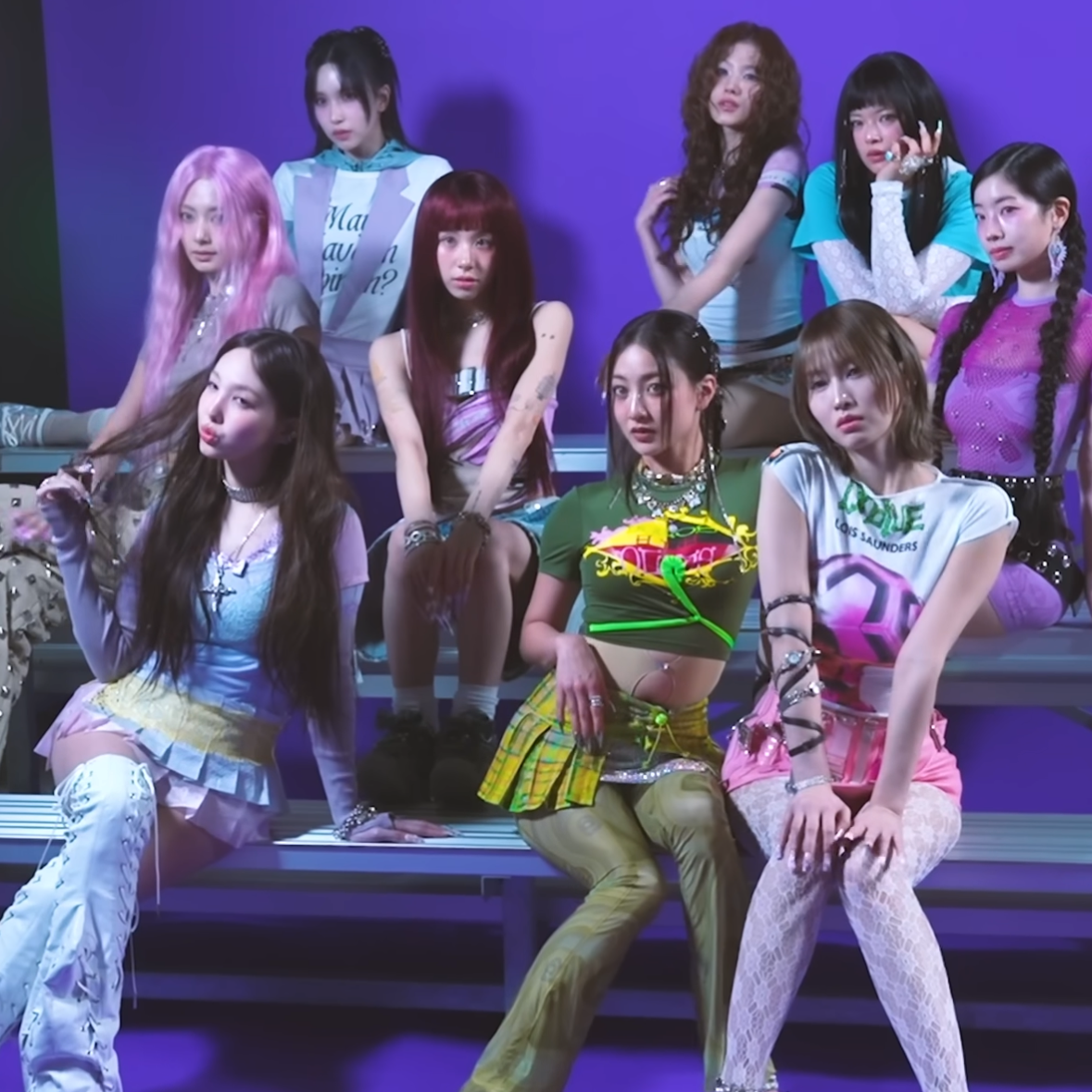 Recent activity shot of Chaeyoung (TWICE)