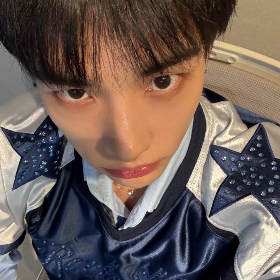 Recent activity shot of Hyunjin (Stray Kids)