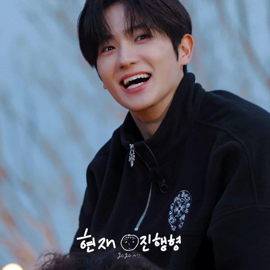 Recent activity shot of Hyunjae (THE BOYZ)