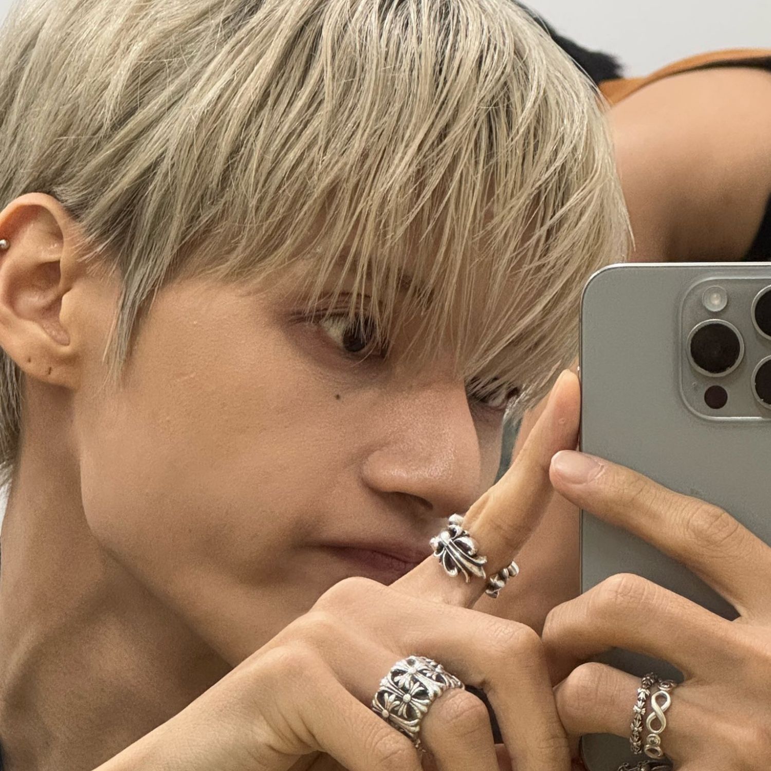 A moment captured by Wooyoung (ATEEZ)'s fan