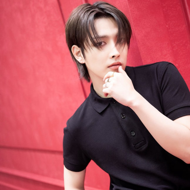 A moment captured by Hongjoong (ATEEZ)'s fan